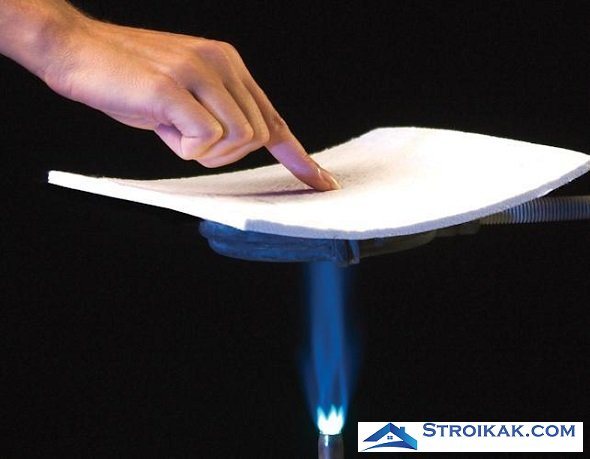 Aerogel: prova con il fuoco