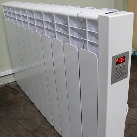 Radiator electric din aluminiu.