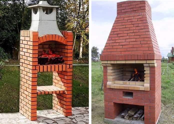 Brick barbecue - the best schemes, drawings, ideas and tips for building a barbecue (50 photos)