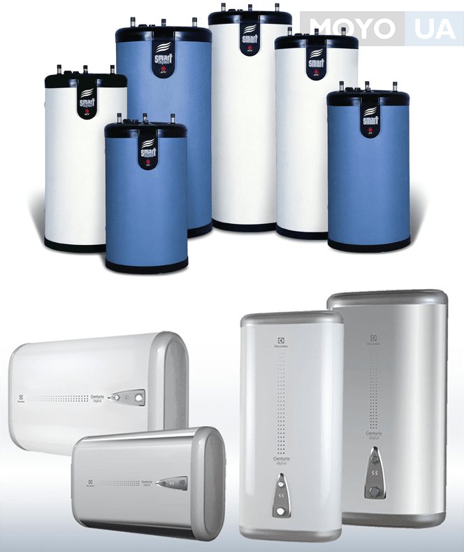 Boilers from different manufacturers