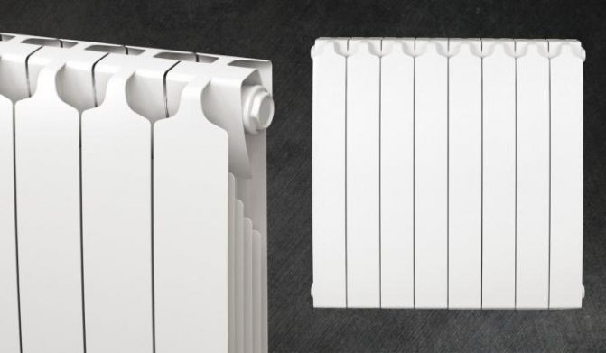 what is the difference between bimetallic and aluminum heating radiators