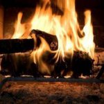 How to heat the fireplace