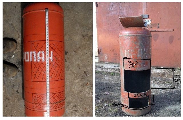 drawings of stoves of long burning, how to make a vertical potbelly stove