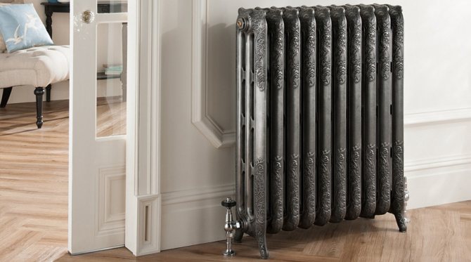 cast iron radiators retro (master key)