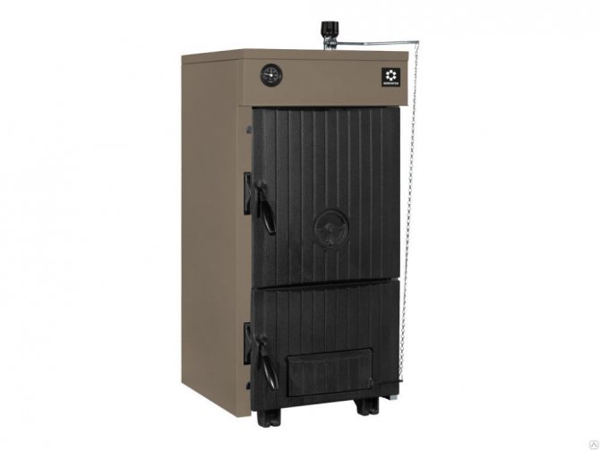 Cast iron solid fuel boiler Kentatsu Elegant-03 17 kW., Presyo sa ...