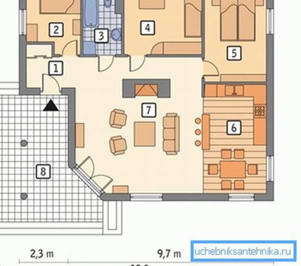 Para calcular la potencia de calefacción, debe tener un proyecto de casa