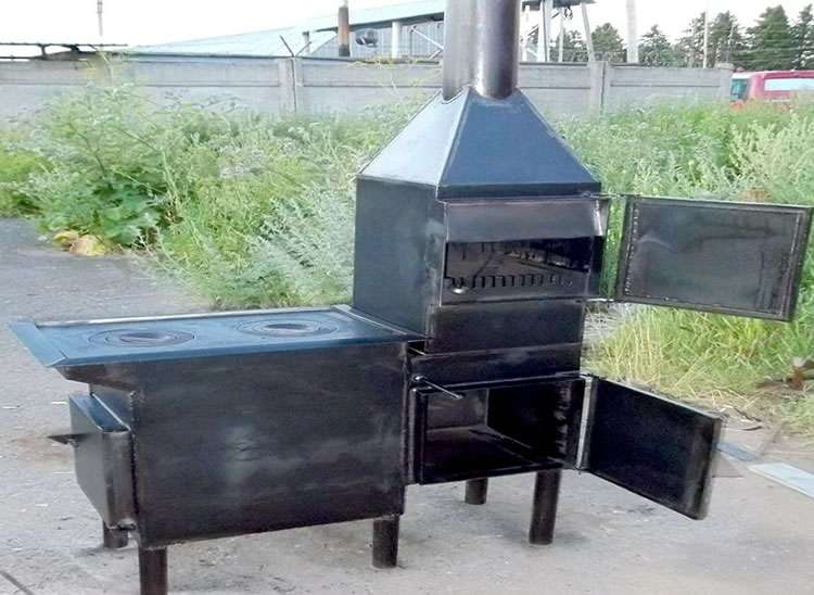 Wood burning stove