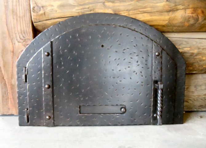 door for potbelly stove