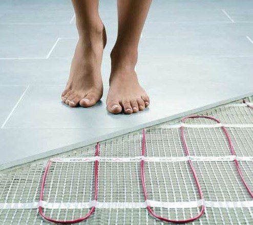 DIY electric underfloor pagpainit