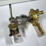 Solenoid valve for gas water heater