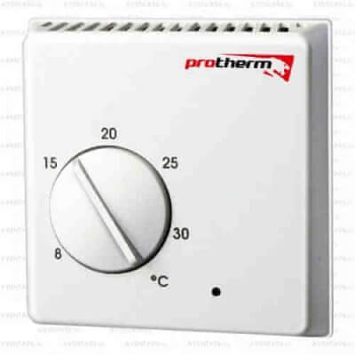 Termostato de ambiente electromecánico de dos posiciones Protherm Exabasic para caldera de gas