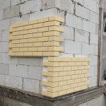 Facade panels with insulation for exterior decoration of the house