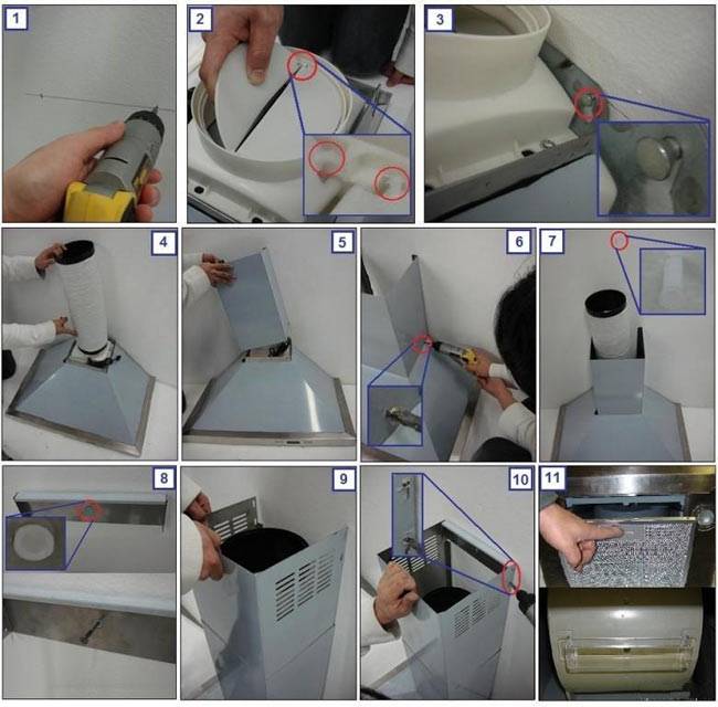 DIY huva filter