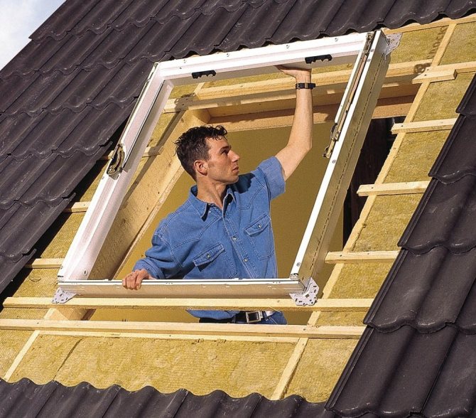 Format tetingkap dormer bergantung pada gaya bangunan.