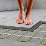 Photo - Cable underfloor heating