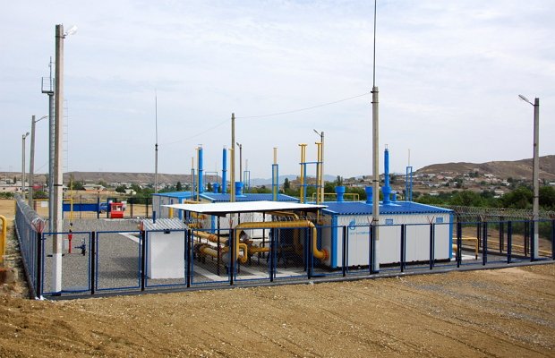 Gasdistributionsstation