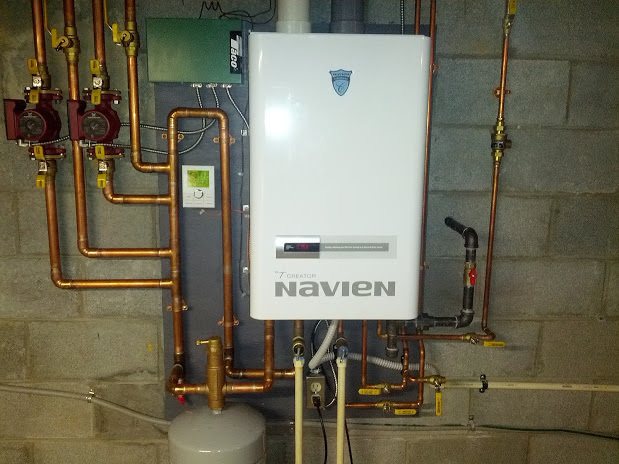 Dandang gas Navien