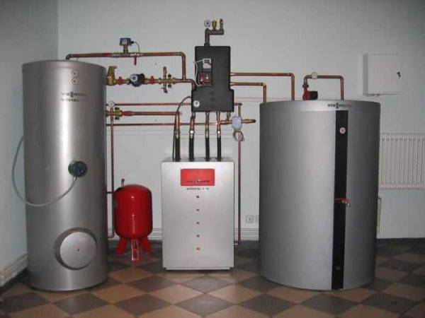 Propane gas boiler