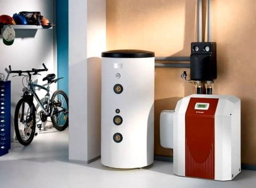 Where should the gas boiler be correctly installed