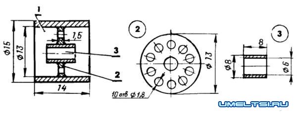 DIY brülör - çizimler