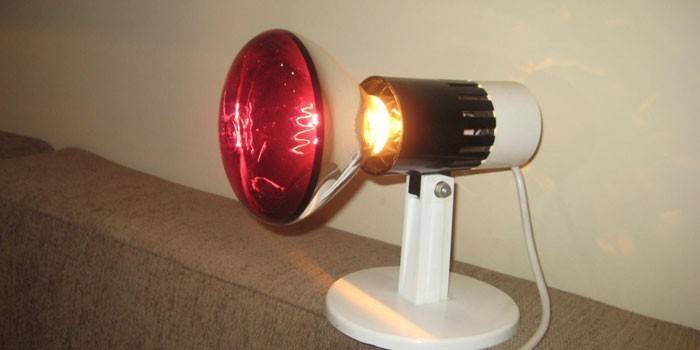 Infraroodlamp \ voor verwarming