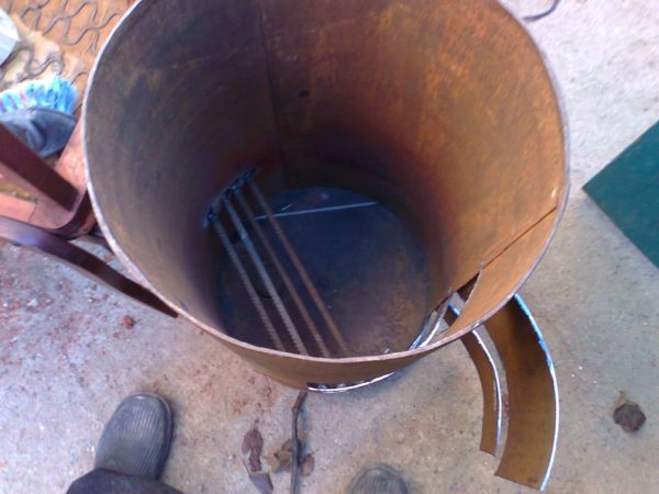 Making a potbelly stove from a gas cylinder with your own hands