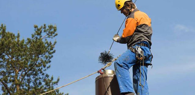 how to clean the chimney in the bath