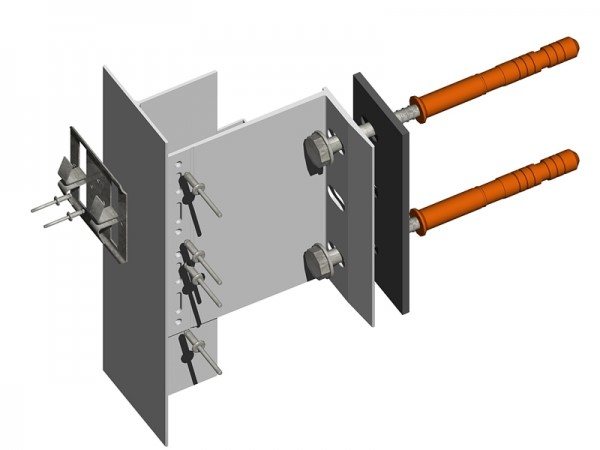 How to fix facade panels