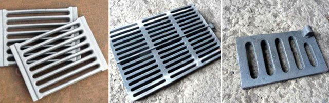 how to properly install the grate in the stove