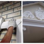 how to make a facade decor from polystyrene yourself