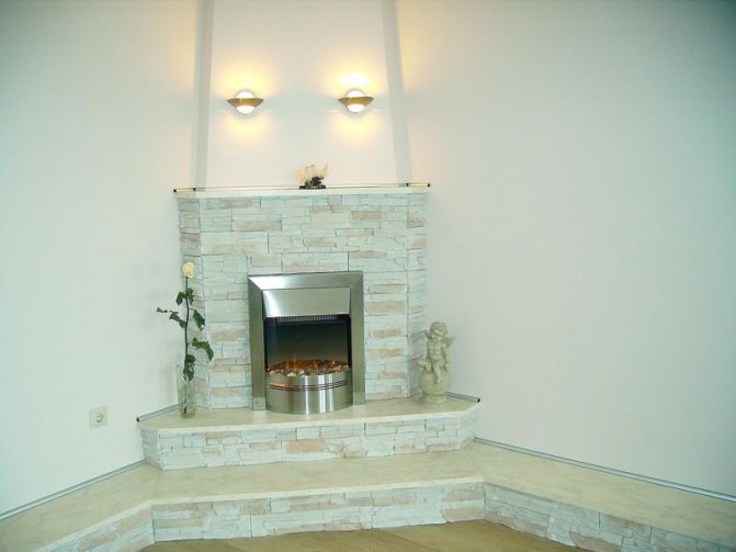 How to make a fireplace with your own hands