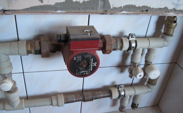 How to install an additional pump in the heating system