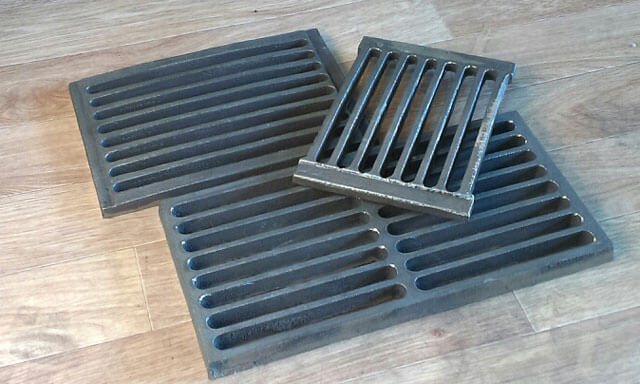 how to install the grates in the oven