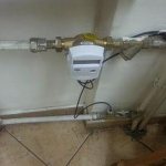 how to install a meter for heating in an apartment