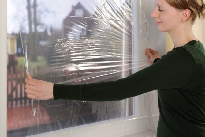 how to insulate a window with a film