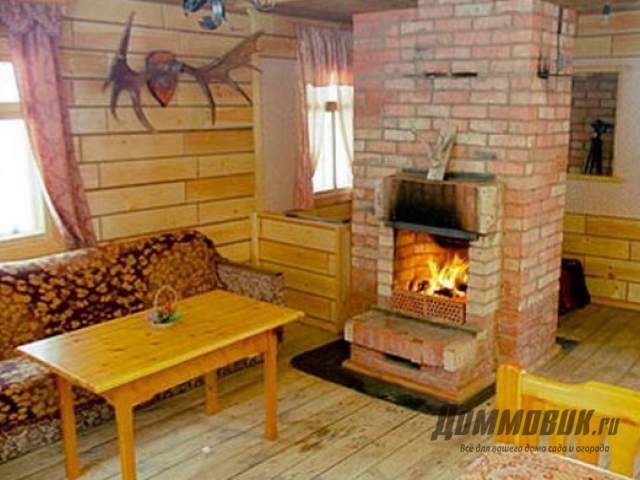 Fireplace para sa isang bahay sa bansa