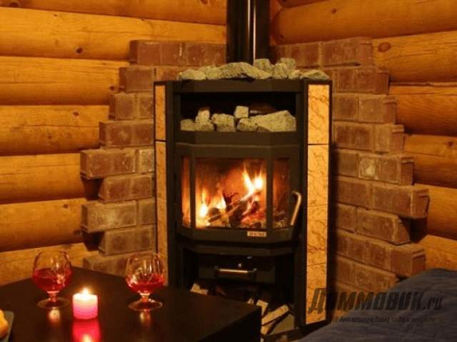 Fireplace para sa isang bahay sa bansa