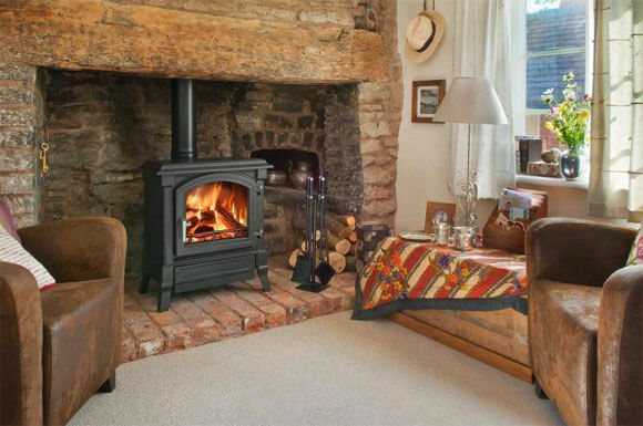 fireplaces with air heating