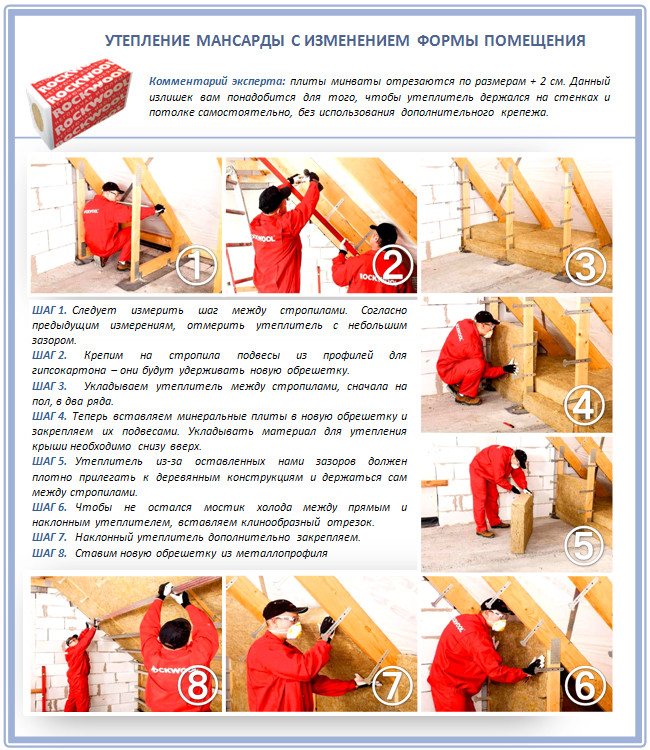 Frame for attic insulation