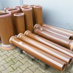 Ceramic pipes for sewerage