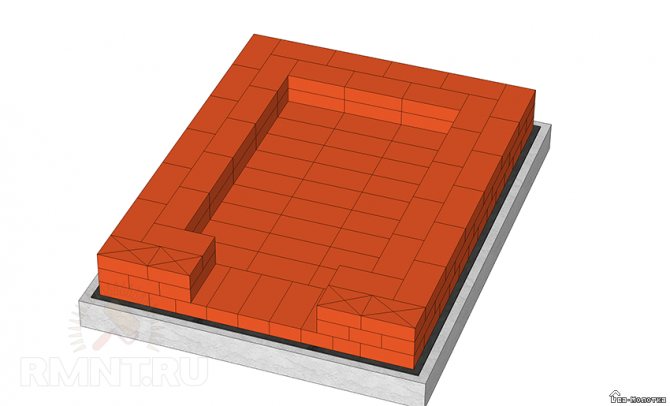 Muratura della stufa russa fai-da-te