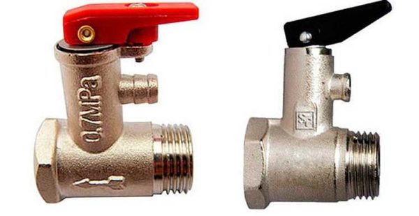 Valve for a water heater: which one is needed and why