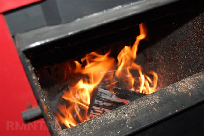 Kolommen zijn waterverwarming