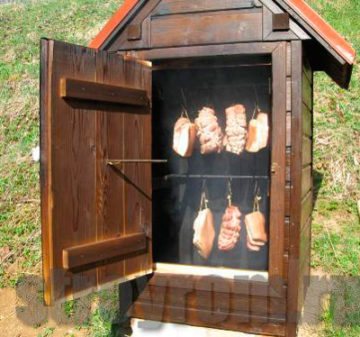 Do-it-yourself smokehouse from the oven