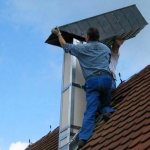 DIY chimney casing