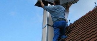 DIY chimney casing