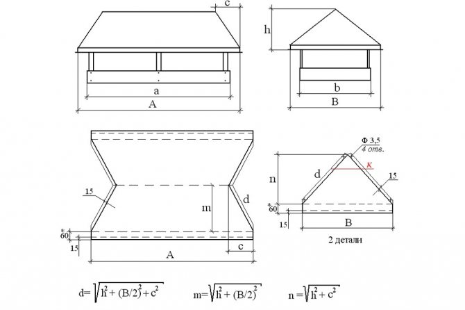 do-it-yourself chimney visor