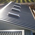 Corrugated roof