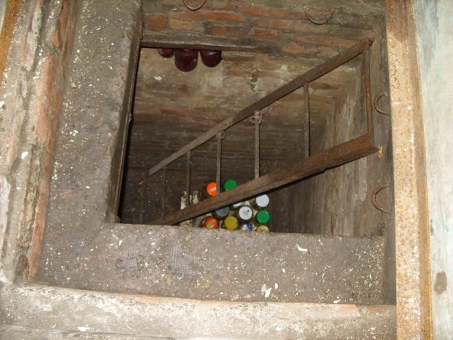 Basement stairs