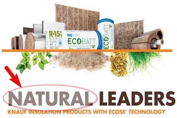 Línea de productos naturales Knauf